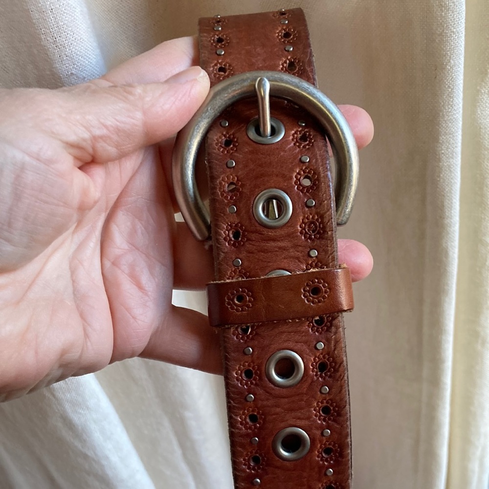 Fossil size L Womens leather belt